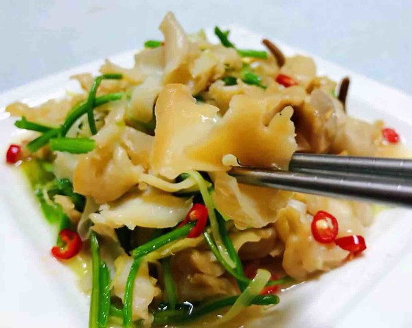 蔥爆海螺片的步驟 蔥爆海螺片的步驟